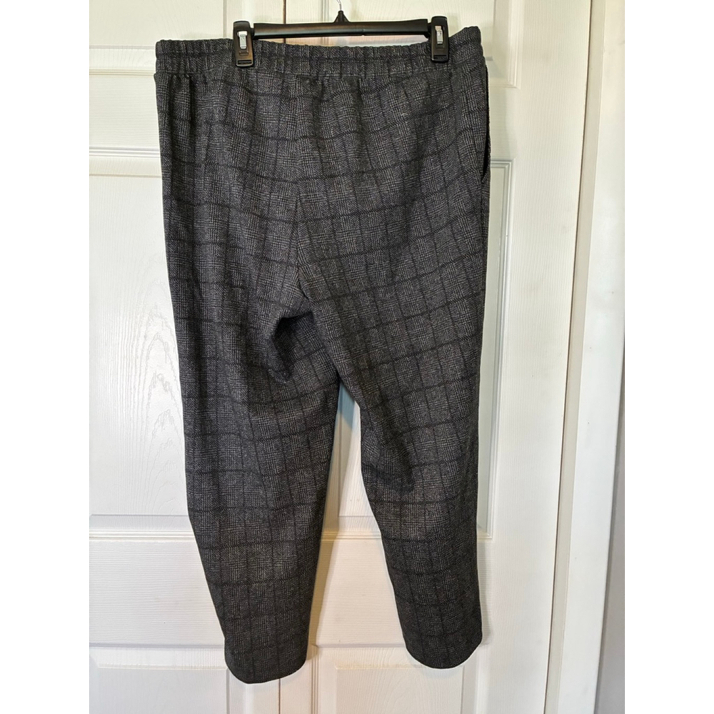 Women's A New Day Gray Black Plaid Trousers Plus Size XXL - Picture 3 of 4